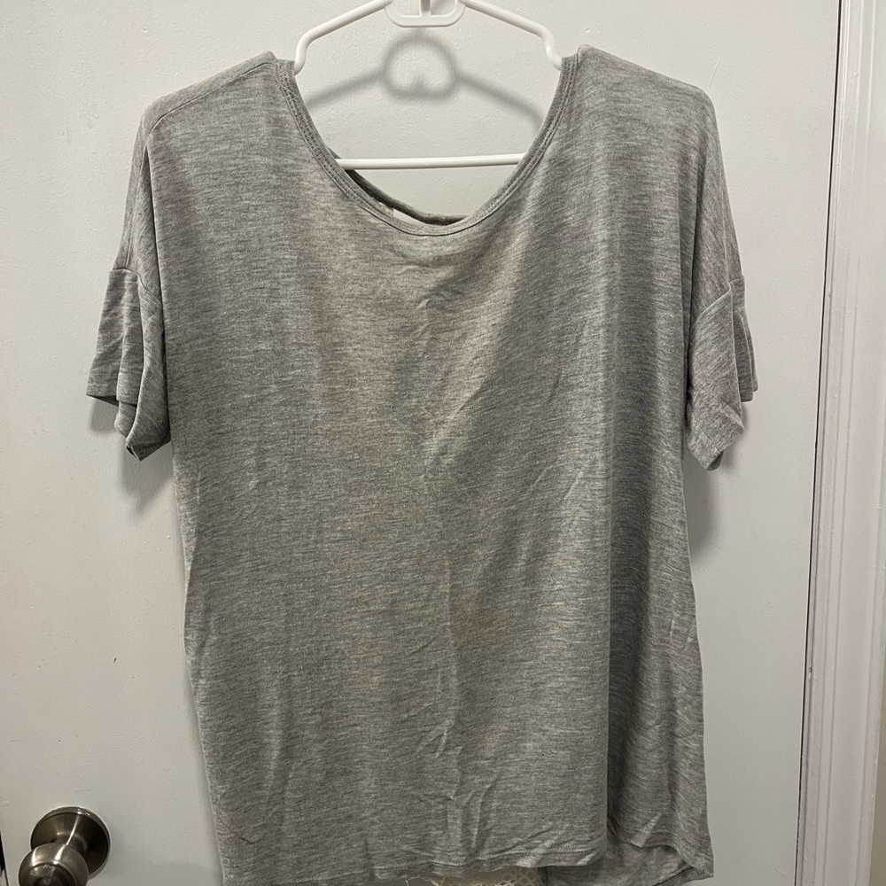 Gray Women's Top